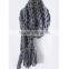 Hand-made Chunky Tassels Scarf