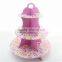 Wholesale Cardboard 3 Tier Paper Cupcake Stand