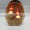 2016 Wholesale Dome Shaped Porcelain Tea Light Candle Holder With Christmas Design