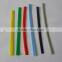 Colourful silicone rubber bra strip