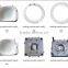 Durable Plastic Washbasin Mould Parts ODM
