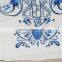 latest design rayon pleated sleeveless embroider women casual one piece dress