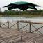 9' Wind Resistant Lotus Fiberglass Patio Umbrella Canopy