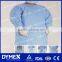 Single use non woven sterile hospital clothing patient surgical gown