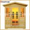 Canada hemlock far infrared sauna room outside infrared sauna,outdoor saunas for sale