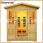 Canada hemlock far infrared sauna room outside infrared sauna,outdoor saunas for sale