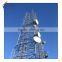High quality galvanized microwave telecommunication tower