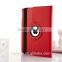 2015 New Design Tablet Leather Case For iPad 2/3/4 With Stand Cover Rotating Case