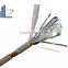 2015 New Cat5e Double Shielded Twisted Pair Cable