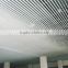 Low price aluminum suspended ceiling strip ceiling for lobby