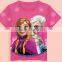 Kids Baby Girls Cotton Princess Cartoon Frozen Queen Elsa Snowman T-Shirts Tops elsa dress cosplay costume in frozen