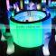 outdoor bar table led party furniture table bar lighted furniture