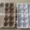 Mold recycle biodegradable molded fiber paper pulp egg trays price for sale manufacturers