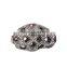 92.5 Sterling Silver Finding Spacer Beads Supplier Jewelry, Natural Pave Diamond Beads 925 Sterling Silver Findings