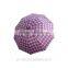 China manufacturer plaid pattern and UV protection umbrella YR3693