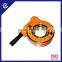 worm gear single aixs slewing drive used for automatic filling equipment