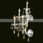 Maria theresa crystal 3 bulbs best bathroom side wall light