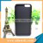 2 in 1 Sublimation Silicon mobile phone case for iphone 6 plus