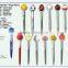 Novelty design stress ball pen, customized top pen, earth promotional ball pen