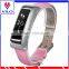 Classic Accessory Crocodile Genuine Leather Replacement for Fitbit Alta Bands with Metal frame