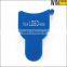 Blue Plastic Retractable Auto Logo Printed Waist Cicumference Glass Fiber Tape Body Measure Fitness