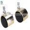 2016 China Hot-sale 2 Inch Golden Electroplated Adjustable Furniture Caster Wheels