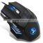 Wholesale Ergonomic Design LED USB Optical Gaming Mouse mice