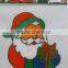 santa Window and door decorating sticker , christmas gift sticker