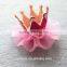 2014 cute crown children's hair accessories baby hair clips jewel