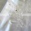 Victorian White Floral Embroidery Ruffles Bib Apron