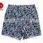 A white printing new spring and summer beach casual Slim Korean version of the word loose wide leg shorts