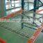 Industrial use pallet F channel metal rack warehouse wire mesh decking suppliers