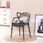 dining room plastic stackable public waiting chair