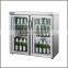 Bar beer cooler freezer glass door dispaly/Mini cooler for sale