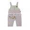 Cotton baby rompers clothing baby sweet overalls girls bib romper with strap