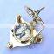 SUNDIAL COMPASS - BRASS SUN DIAL COMPASS - NAUTICAL VINTAGE 3" SUNDIAL - MARINE GIFT