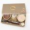 Classic design scented candle set with ceramic bowl