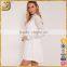 High Quality Clothing Products custom Design White High Neck Lace Skater Dress For Women                        
                                                Quality Choice