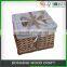 For Home Brown Wicker Storage Basket