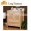 LB-LX2166 Factory bathroom Vanities for antique wall mounted solid wood bathroom cabinet vanity