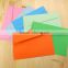 custom design colorful paper envelope