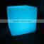 Cool bar decorative plastic led light cube seat