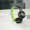 Hot sales wireless sd card bluetooth headset stereo with mp3 fm radio player for laptop