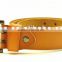 2014 New Style Double Prong Round Vintage Cowhide Leather Casual Belt