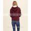 Lady Brand Ameria Style Plus Size tops Woman Casual Comfortable Hoodies with Cashmeer with lamb cashmeer