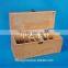 China supplier caoxian handmade wooden tea box watch box