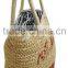 Colorful Paper Straw Crocheted Bags