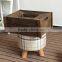 decorative small cheap unfinished wooden tray square