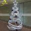 LED light spiral rope light christmas tree