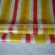 PE fabric for tent stripe